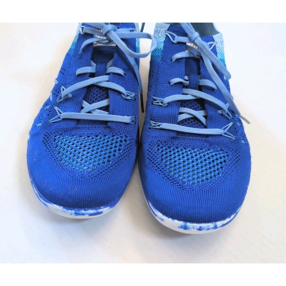 Nike Free TR Focus Flyknit Women's 9.5 Blue Running Training Shoes 844817-401 - Picture 3 of 7
